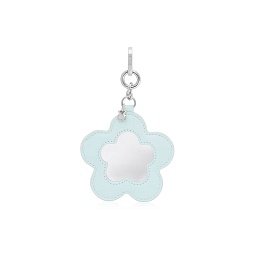 LA.POLIM.ZN.PU,KEYCHAIN MOTIF LIGHT BLUE