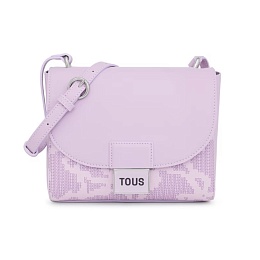 PVC.PU,HANDBAG S.KAOS PIX MAUVE