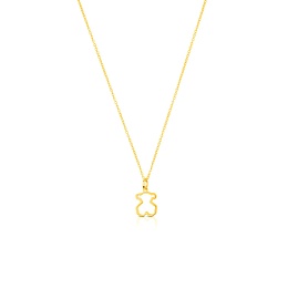 SILVER GOLD PLATED PENDANT RESIN CHAIN