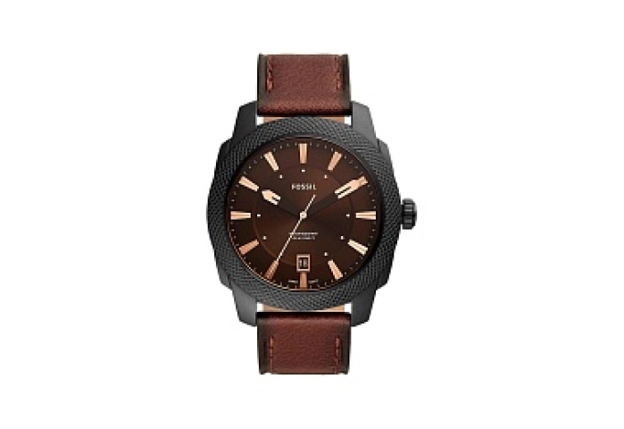 ANALOG WATCH 0 JWL SS LEATHER STRAP