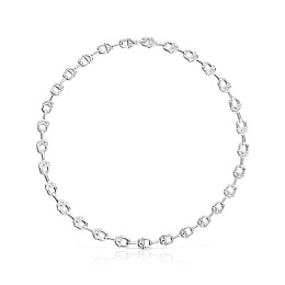 SILVER CHOKER CHAIN 45,5CM