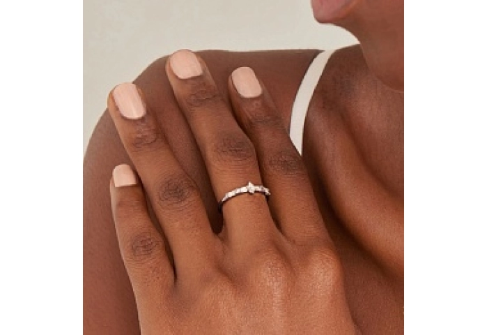 SPARKLE MULTI STONE BAND RING