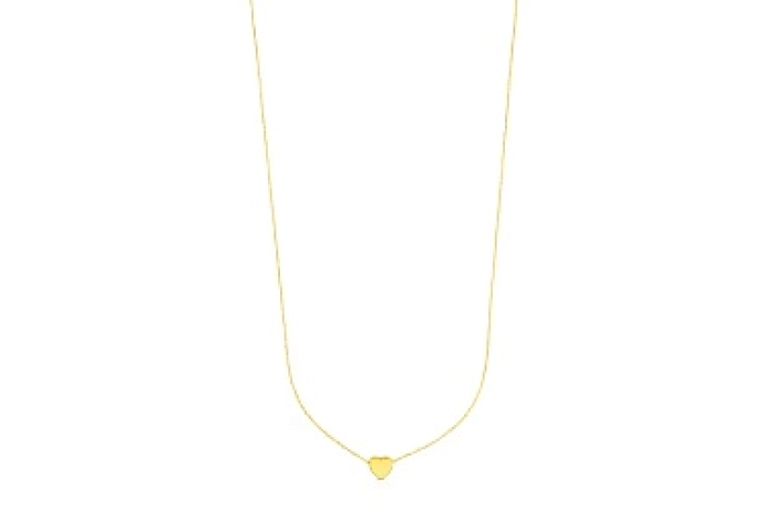 18KT GOLD CHOKER PENDANT 6MM CHAIN