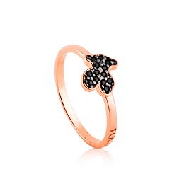 SILVER GOLD PLATED RING SPINELS N12