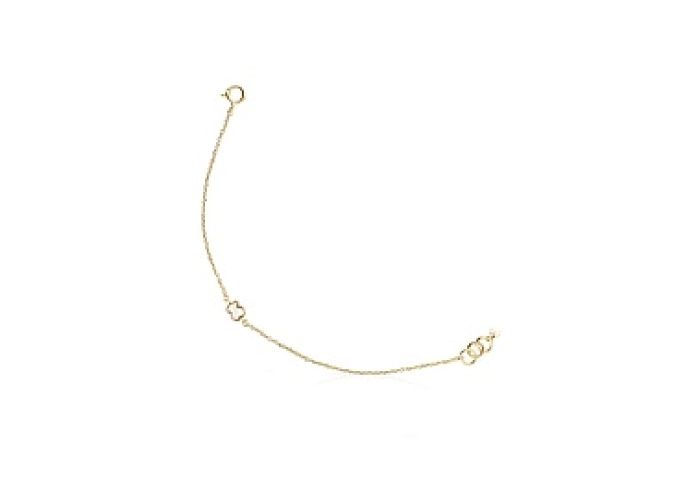 18KT GOLD BRACELET MOTHER OF PEARL MOTIF