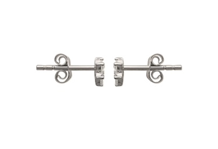 EARRINGSRHODIUM PLATEDSILVER CZ925
