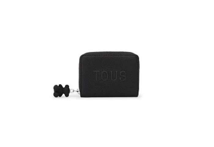 PU.COT,COINPURSE M.LARUE NEW BLACK