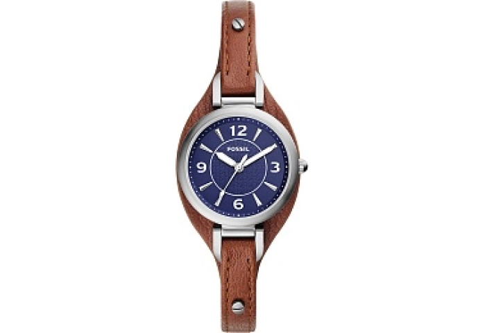 ANALOG WATCH 0 JWL SS LEATHER STRAP