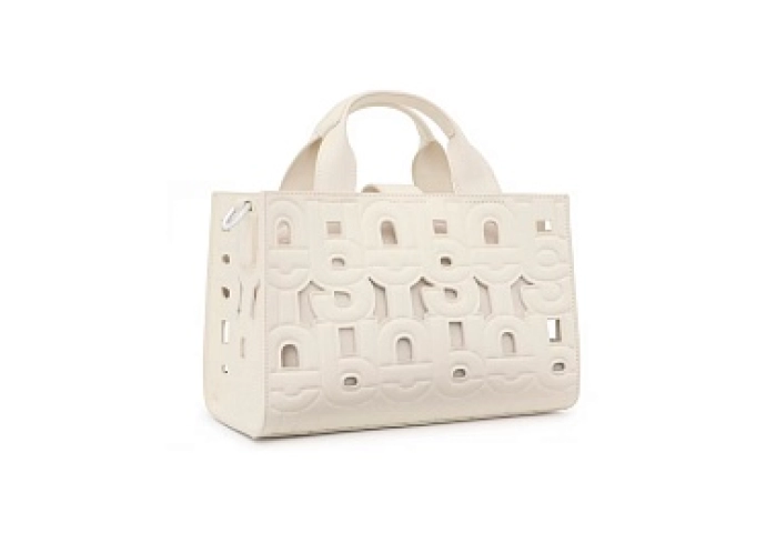 PU.POL,SHOPPER M.AMAYA T MANIF CUT BEIGE