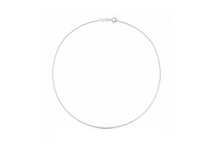 SILVER CHOKER 40CM