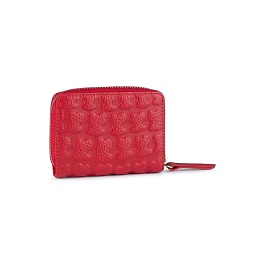 COW LEATHER,PURSE M.,SHERTON,RED