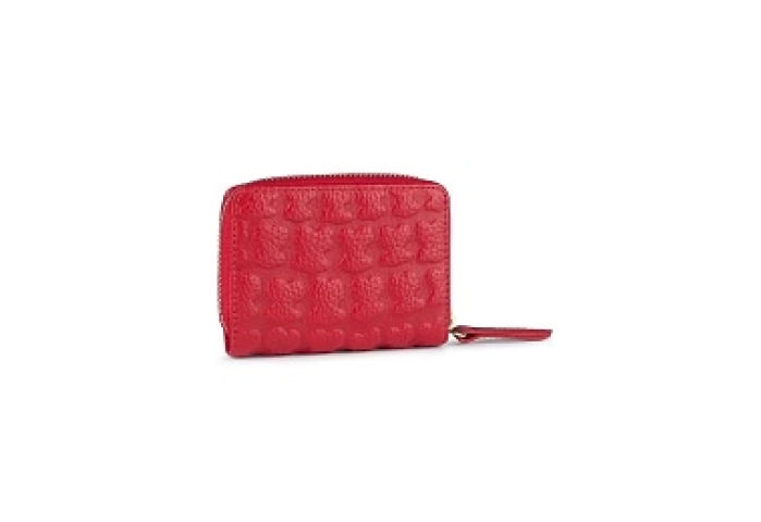 COW LEATHER,PURSE M.,SHERTON,RED