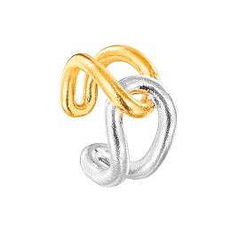 SILVER GOLD PLATED RING N11-13T