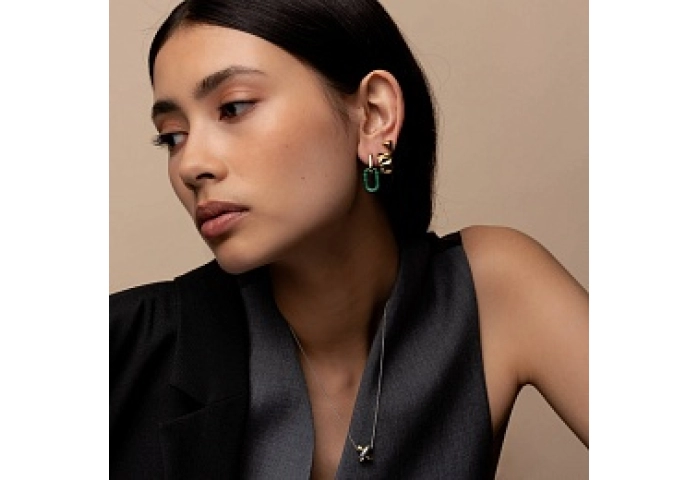 TI SENTO Earrings Gilded
