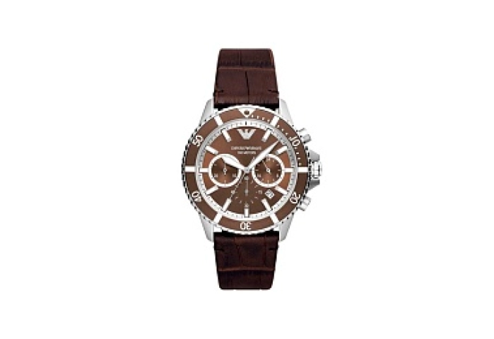 ANALOG WATCH 0 JWL SS LEATHER STRAP