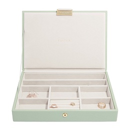 Sage Green Classic Jewellery Box Lid