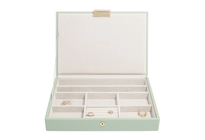 Sage Green Classic Jewellery Box Lid