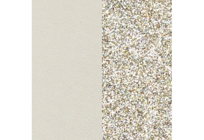 CREAM / GOLDEN GLITTER VINYL