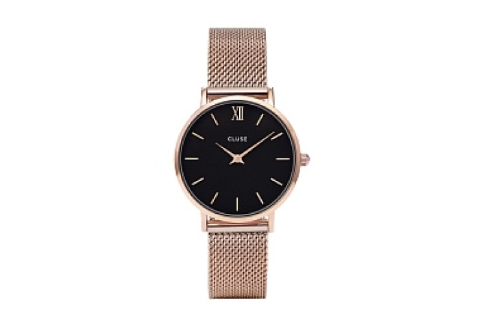 Minuit Mesh, Rose Gold, Black/Rose gold