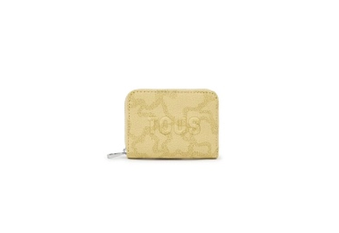 PVC.PU.COT,COINPURSE M.K ICON CREAM-MULT