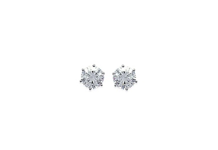EARRINGSRHODIUM PLATEDSILVER CZ925