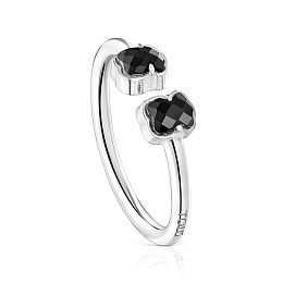 SILVER RING ONIX 4MM N11-13T GEMSTONES