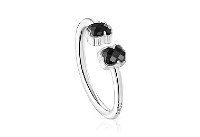 SILVER RING ONIX 4MM N11-13T GEMSTONES