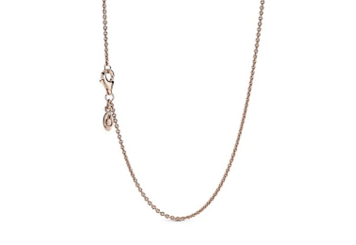Necklace in 14k rose gold-plated