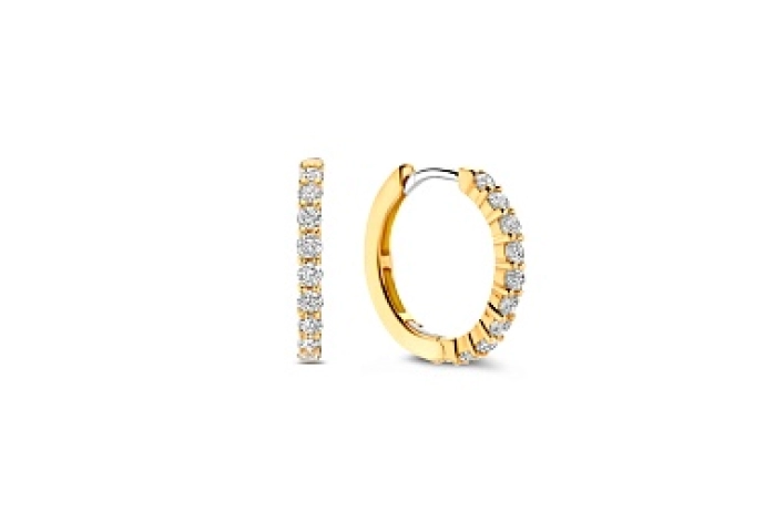 TI SENTO Earrings Gilded