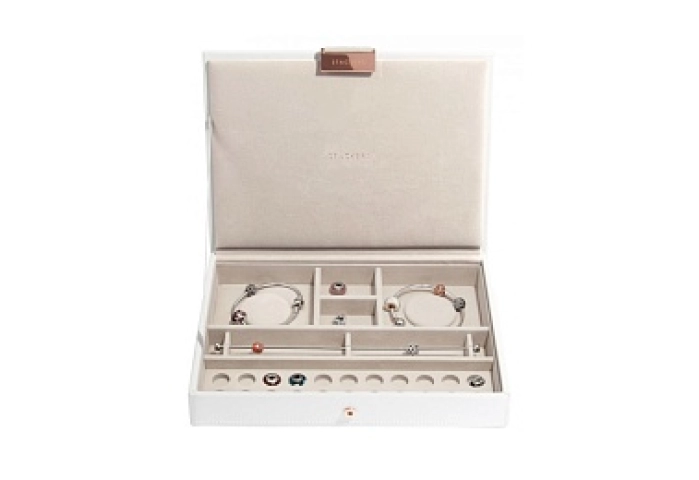 White Classic Charm Lid ROSE GOLD