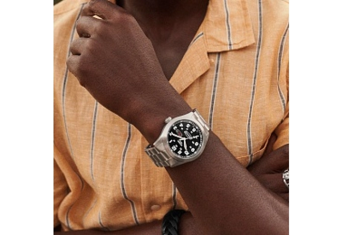 ANALOG WATCH 2 JWL SS METAL BRCLT