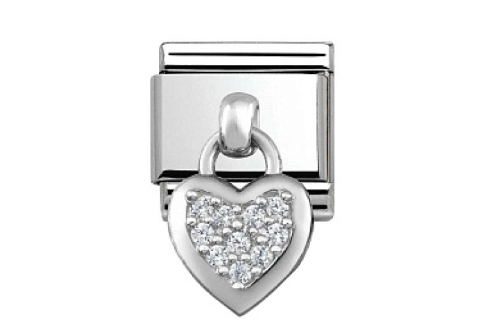 Composable Classic CHARMS acciaio Cuore