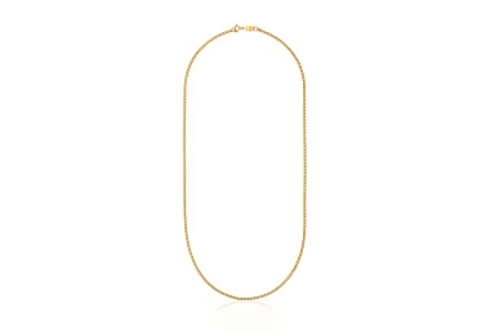 SILVER GOLD PLATED CHOKER 70X60CM