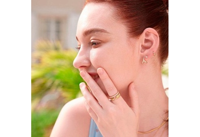 Gold Pavé Ring