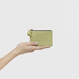 PU.COT,COINPURSE-CARD T LA RUE NEW GREEN