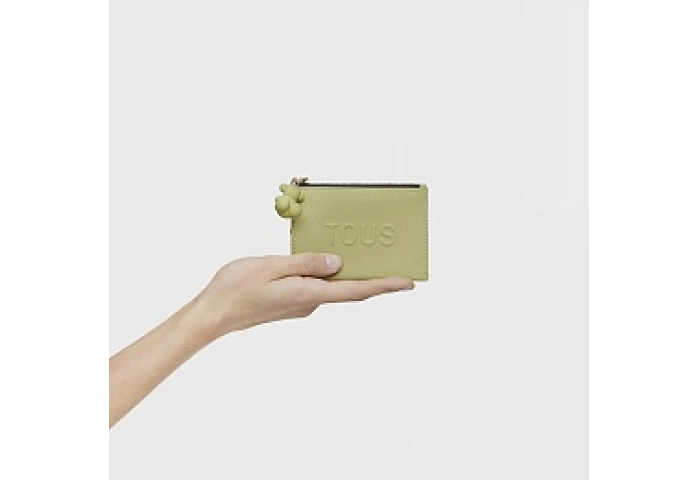 PU.COT,COINPURSE-CARD T LA RUE NEW GREEN