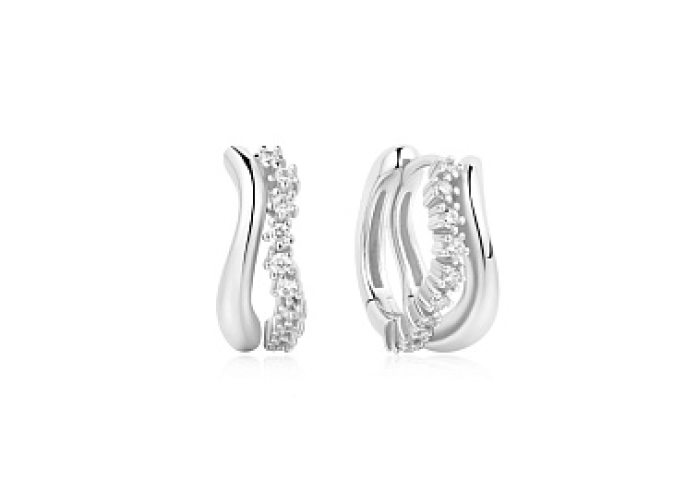 Silver Sparkle Double Huggies