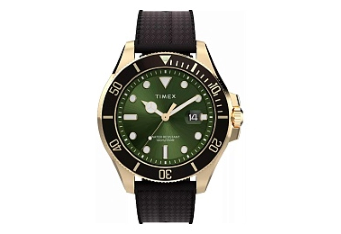 Harborside Coast - Green Dial Resin Strap