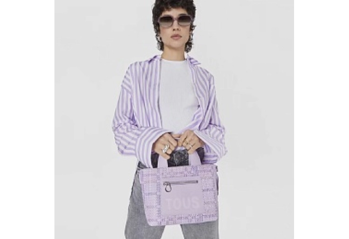 PVC.PU.POL,HANDBAG S.T CECILIA MAUVE
