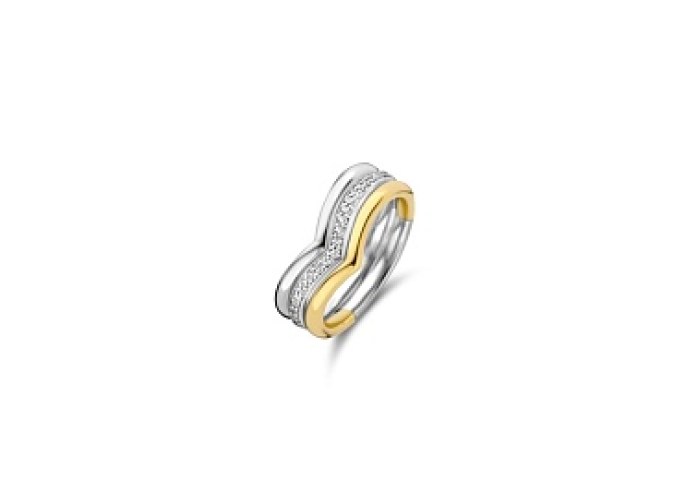 TI SENTO Ring Gilded