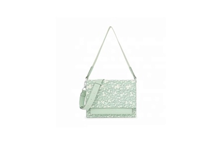 PVC.PU.COT,HANDBAG M. K M EVOL MINT