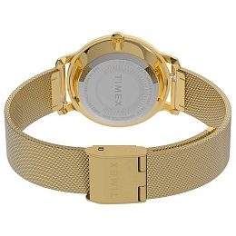 Womens Gold-tone Transcend with Blue