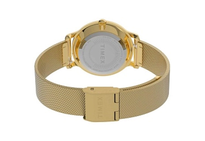 Womens Gold-tone Transcend with Blue