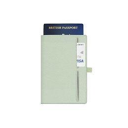 Sage Green Passport Sleeve 