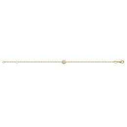 BRACELET 18 KT GOLD PLATED CZ /97326618