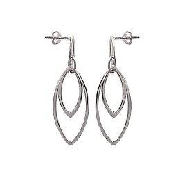 EARRINGSRHODIUM PLATEDSILVER 925