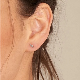 Smooth Twist Stud Earrings