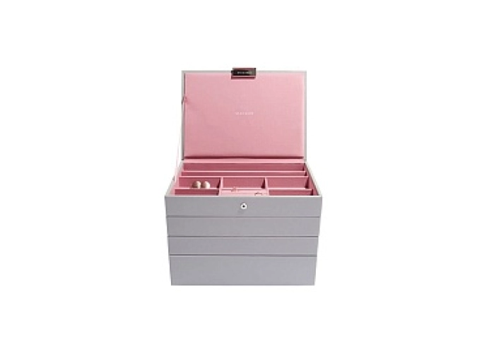 DOVE GREY & ANTIQUE ROSE