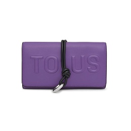 PU.POL,WALLET M.NEW TOUS CLOUD PURPLE