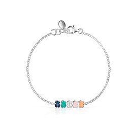 SILVER BRACELET MOP GEMSTONES